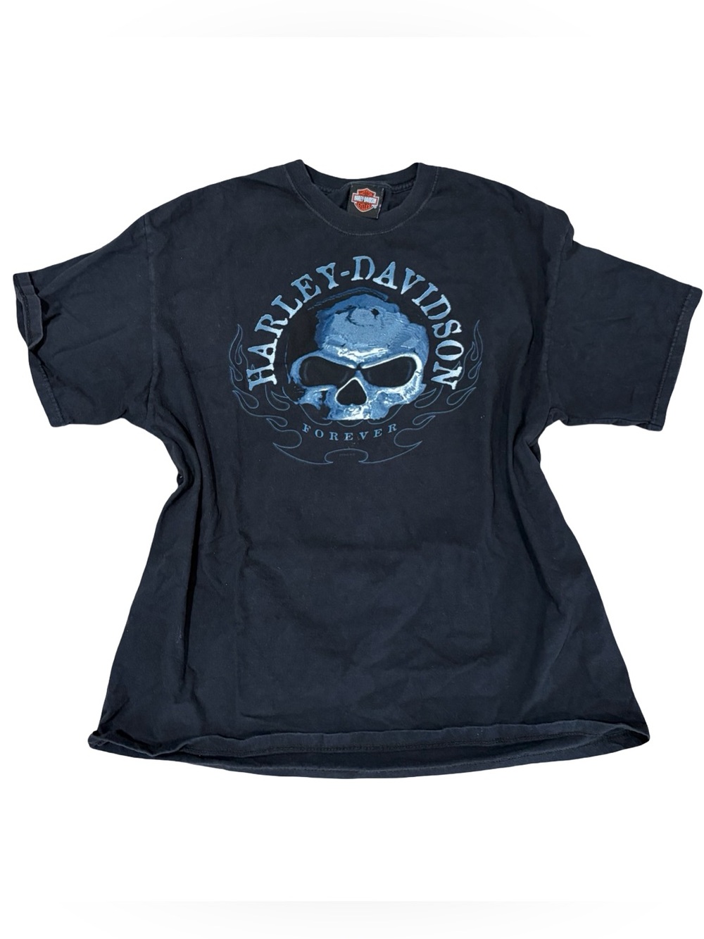 Harley Davidson beefy tee Smokey mountains black short sleeve XL